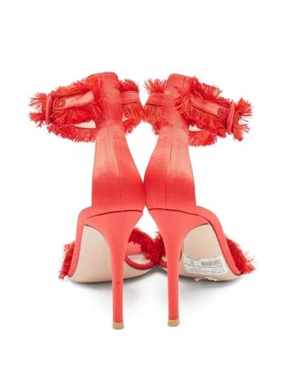 Pre-owned Gianvito Rossi Fringe-embellished Stiletto Heels