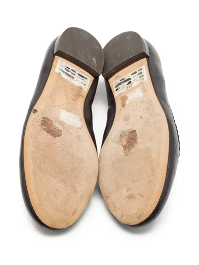 Pre-owned Giuseppe Zanotti Vintage Chain-detailed Ballet Flats