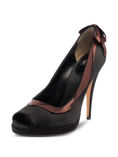 Pre-owned Dolce & Gabbana Satin Heeled Pumps