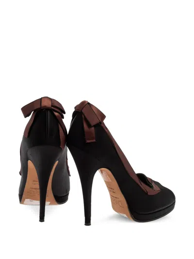 Pre-owned Dolce & Gabbana Satin Heeled Pumps