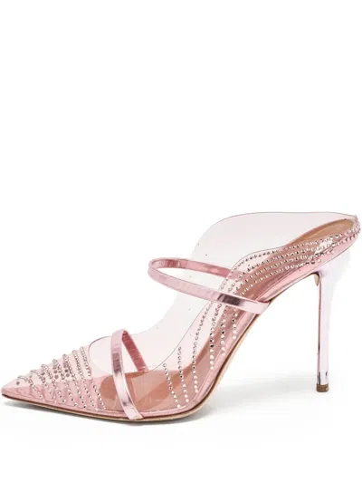 Pre-owned Malone Souliers  85mm Maureen Mules