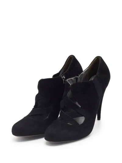 Pre-owned Miu Miu 120mm Suede Boots