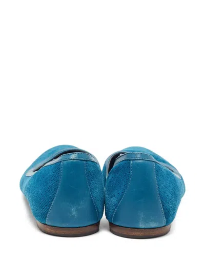 Pre-owned Bottega Veneta Suede Ballet Flats