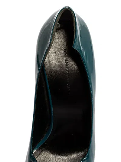 Pre-owned Balenciaga 110mm Peep-toe Heeled Pumps