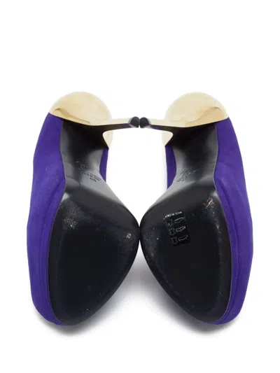 Pre-owned Giuseppe Zanotti Vintage 150mm Peep-toe Platform Pumps