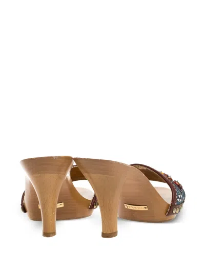 Pre-owned Dolce & Gabbana Bead-embellished Sandals