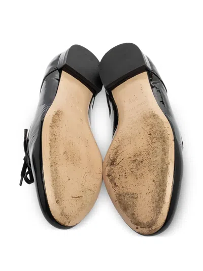 Pre-owned Miu Miu Patent-finish Derby Shoes