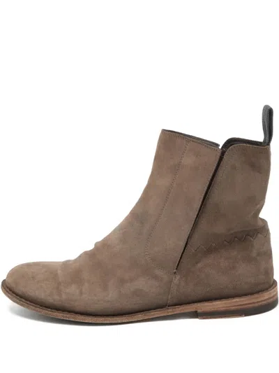 Pre-owned Bottega Veneta Suede Boots