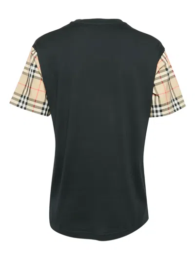 Pre-owned Burberry Check-pattern T-shirt