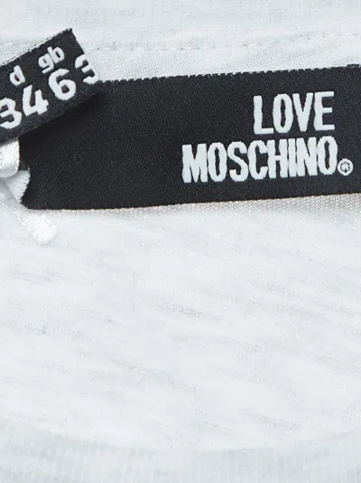Pre-owned Moschino Heart-print T-shirt