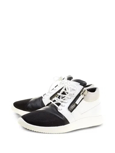 Pre-owned Giuseppe Zanotti Vintage  Megatron Zip-detail High-top Sneakers