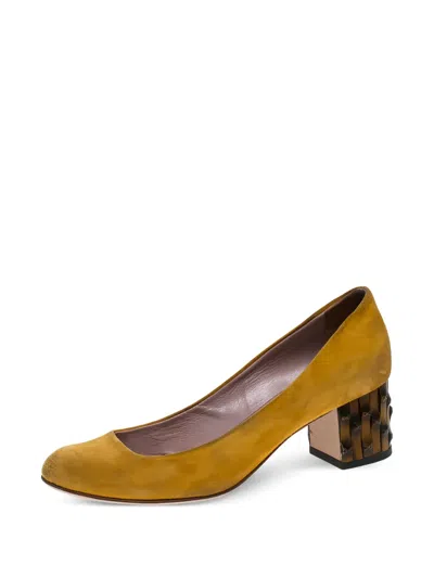 Pre-owned Gucci Dahlia Pumps