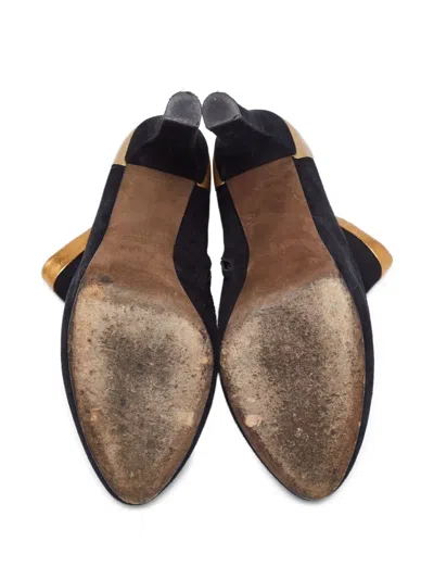 Pre-owned Fendi 120mm Suede Ankle Boots