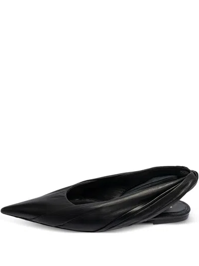 Pre-owned Balenciaga Pointed-toe Slip-on Flats