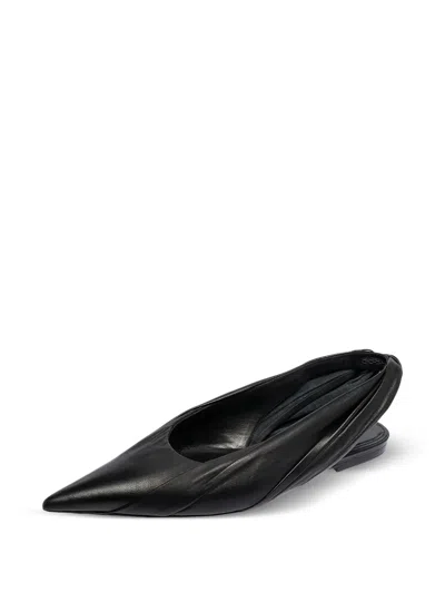Pre-owned Balenciaga Pointed-toe Slip-on Flats