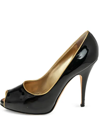 Pre-owned Giuseppe Zanotti Vintage 120mm Peep-toe Heeled Pumps