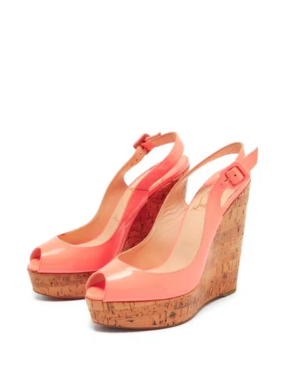 Pre-owned Christian Louboutin 135mm Platform Pumps