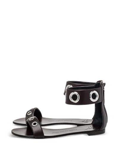 Pre-owned Giuseppe Zanotti Vintage  Eyelet-embellished Sandals