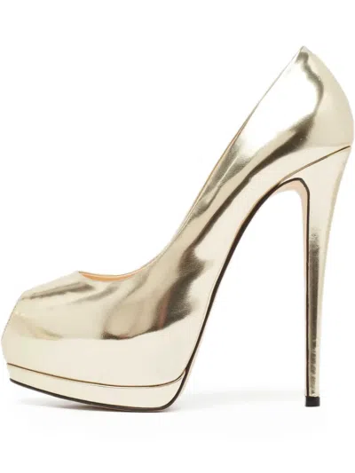 Pre-owned Giuseppe Zanotti  150mm Sharon Peep-toe Pumps