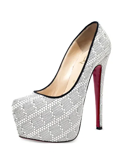 Pre-owned Christian Louboutin 155mm Daffodil Pumps