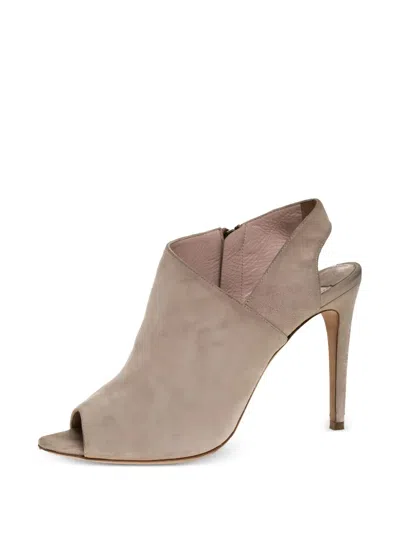 Pre-owned Miu Miu Suede Heeled Sandals