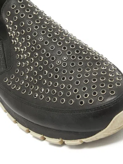 Pre-owned Prada Studded Loafers