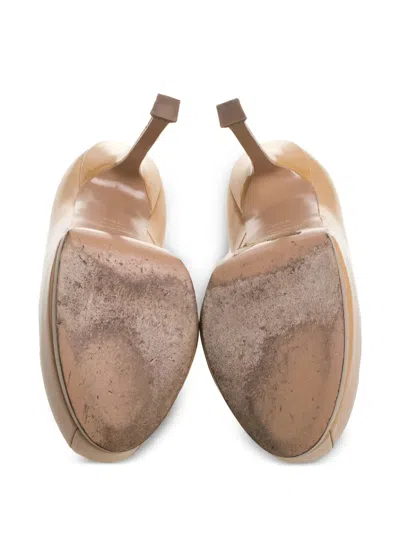 Pre-owned Saint Laurent 145mm Platform Pumps