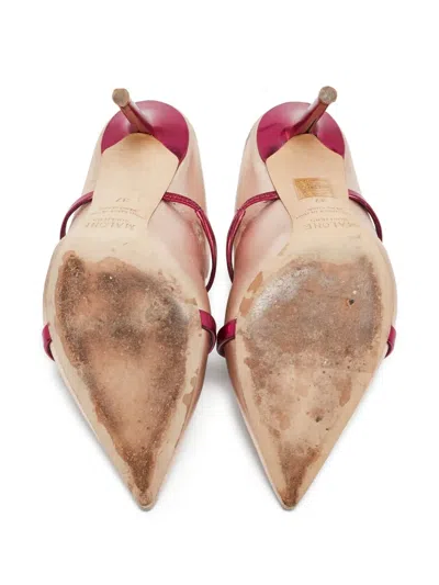 Pre-owned Malone Souliers Metallic Heeled Mules