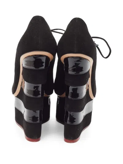 Pre-owned Charlotte Olympia  140mm Martha Pumps