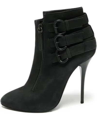Pre-owned Balmain X Giuseppe Zanotti  Buckle-straps Ankle Boots