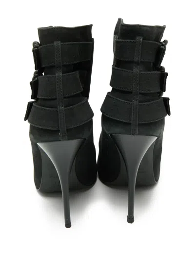 Pre-owned Balmain X Giuseppe Zanotti  Buckle-straps Ankle Boots