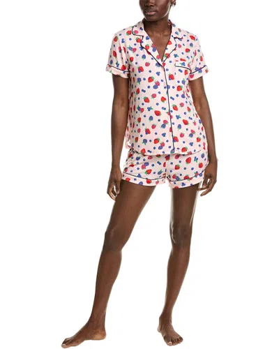 Kate Spade New York 2pc Pajama Short & Top Set