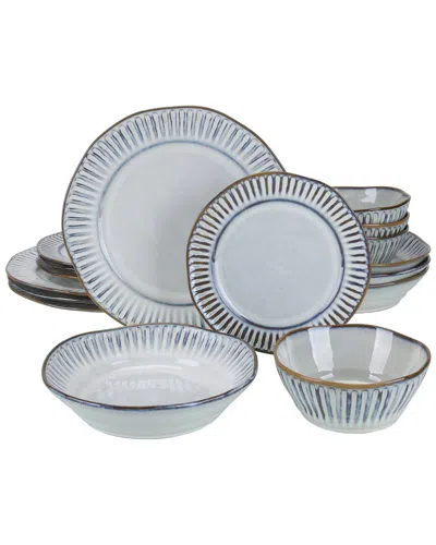 Bia Cordon Bleu 16pc Colonnade Dinnerware Set In White