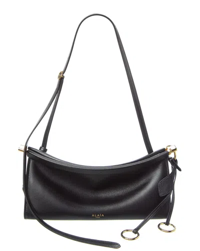 Alaïa Alaia Le Click East West Small Leather Shoulder Bag