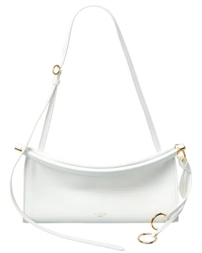 Alaïa Alaia Le Click East West Small Leather Shoulder Bag
