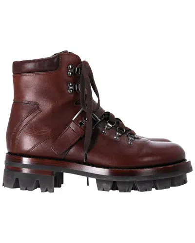 Prada Leather Hiking Boot (authentic Pre-loved)