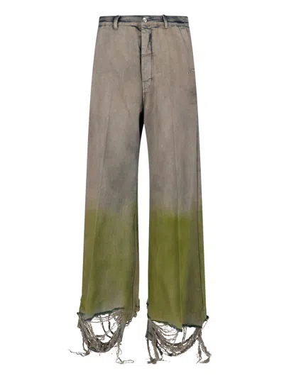 Rick Owens Jeans In Green
