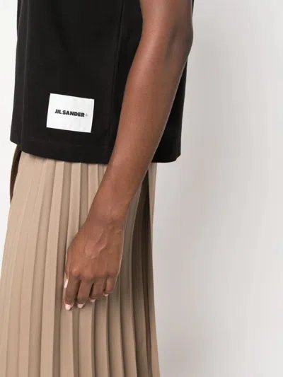 Jil Sander T-shirt Cn Ss 3pack In Black