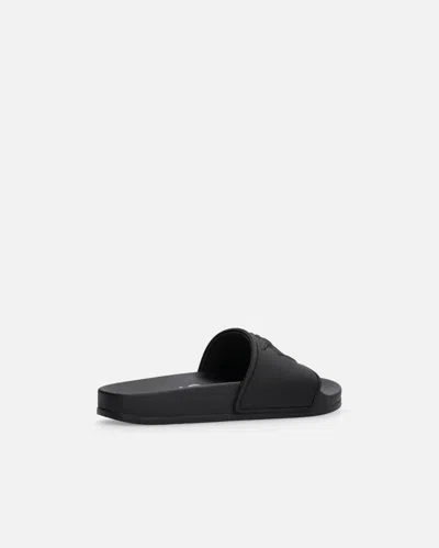 Pinko Rubberized Slippers With Love Birds Logo Band