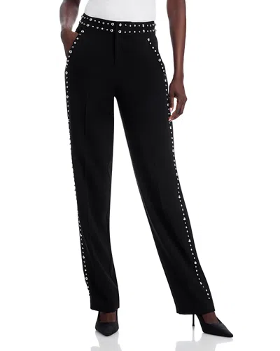 Cinq À Sept Cinq A Sept Olga Studded Pants In Black