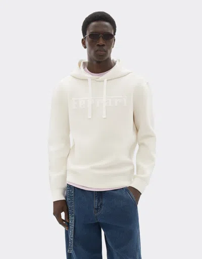 Ferrari Hooded Sweatshirt In Scuba