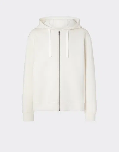Ferrari Zipped Sweatshirt In Scuba Fabric