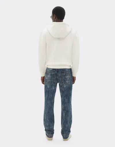 Ferrari Zipped Sweatshirt In Scuba Fabric