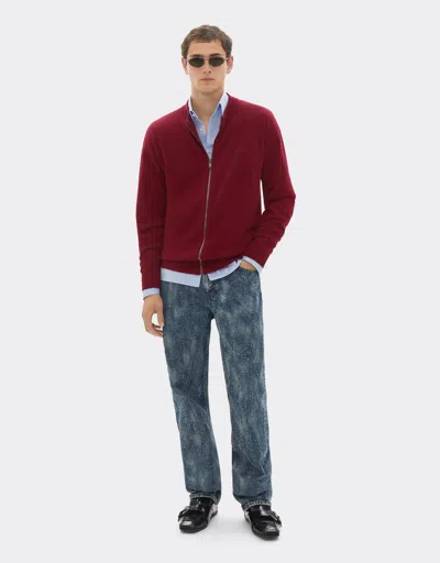 Ferrari Wool And Cashmere Cardigan