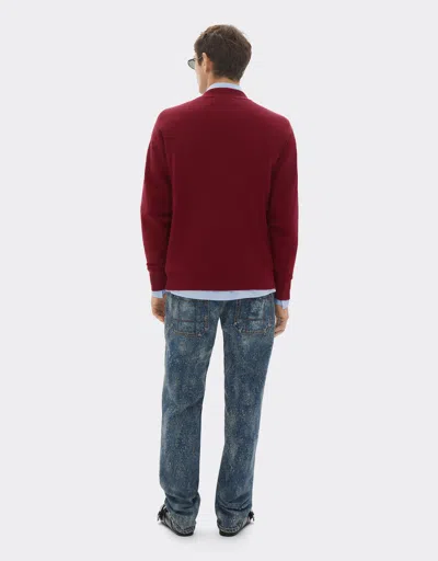 Ferrari Wool And Cashmere Cardigan