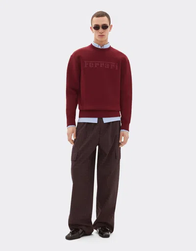 Ferrari Scuba Sweatshirt With  Logo