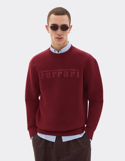 Ferrari Scuba Sweatshirt With  Logo