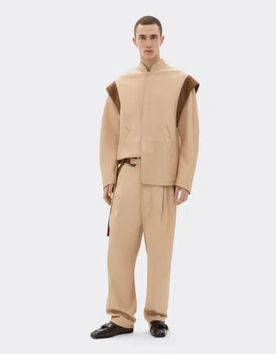 Ferrari Trousers In Nappa And Suede