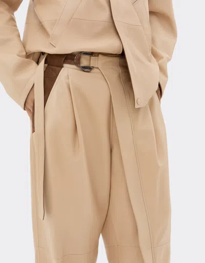 Ferrari Trousers In Nappa And Suede