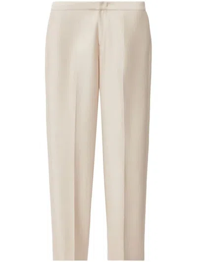 Fabiana Filippi Tailored Straight-leg Pants With Subtle Pleats
